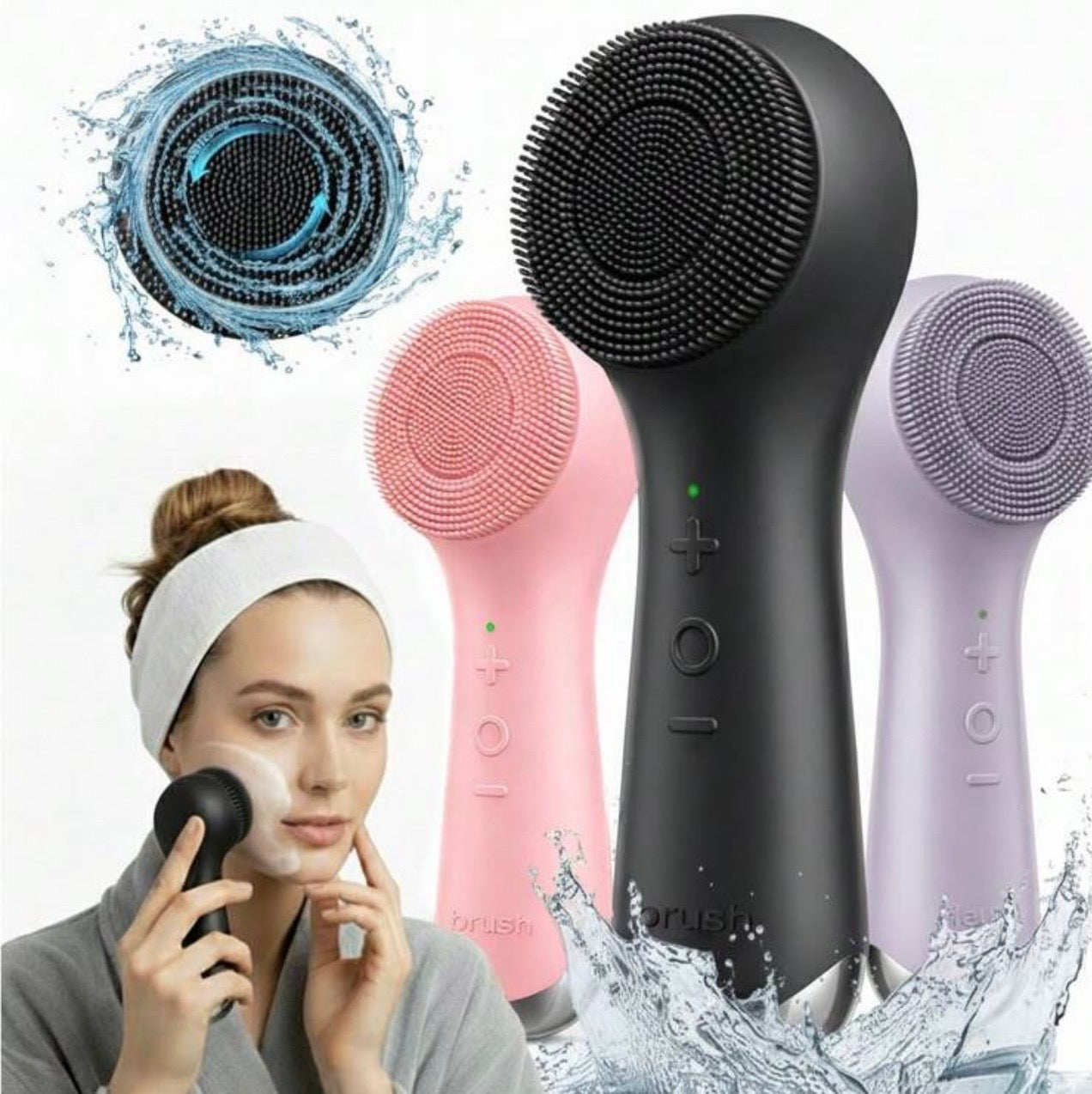 Silicone Facial Cleansing Brush
